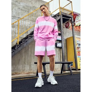 Pantalones cortos de camuflaje unisex con diseño de logotipo personalizado estampado algodón con cordón vintage sudor sol desteñido lavado con piedra - Product Image 5