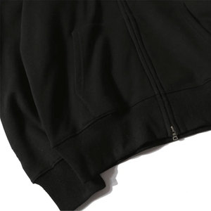 Nuevo estilo de cremallera de manga completa Sudadera con capucha de cremallera de cara completa Moda Look de moda Precio bajo Chándal de cremallera de cara completa - Product Image 4