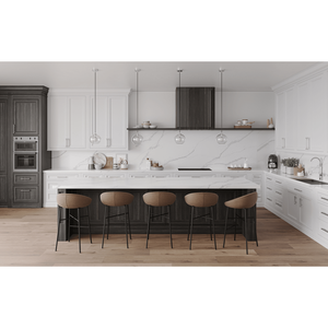 แผ่นควอตซ์ UNION Suprema Nero ขนาดใหญ่ เป็นมิตรกับสิ่งแวดล้อม กันน้ำ ทนทาน หนา 15-30 มม. ดีไซน์ทันสมัย - Product Image 3