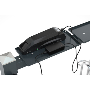 Modulo di ricarica per rastrelliere per biciclette, B 1100 mm, alluminio verniciato a polvere - Product Image 4
