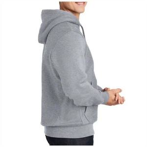 Vente en gros de sweats à capuche personnalisés en peluche de couleur unie, sweats à capuche unisexes personnalisés avec broderie par sublimation impression 3d vêtements de sport pour hommes - Product Image 3