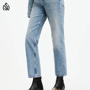 Tendencia de moda Slim Casual Ripped Ropa de mujer Jeans Pantalones Straight Denim Jeans 2025 - Product Image 4