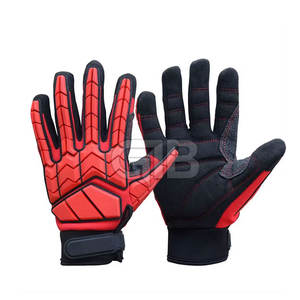 Gants de mécanicien à écran tactile en cuir de nouvelle conception confortables et respirants pour le sport dans des environnements difficiles - Product Image 1