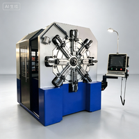 Machine de fabrication de ressorts contrôlée par ordinateur pour la production en série de petits ressorts électroniques de précision