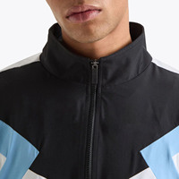 Veste sur mesure à col montant léger et imperméable pour hommes Veste coupe-vent respirante personnalisée aux couleurs contrastées pour hommes