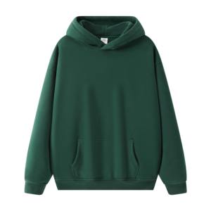 Premium 400 GSM épais hiver pulls à capuche décontractés sweats pour hommes femmes surdimensionné 100% coton poche taille personnalisée unisexe - Product Image 2