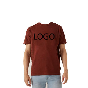 T-shirts en coton 100% personnalisés en gros, impression personnalisée, broderie, t-shirts oversize, coton uni, épaules tombantes, t-shirts pour hommes - Product Image 2