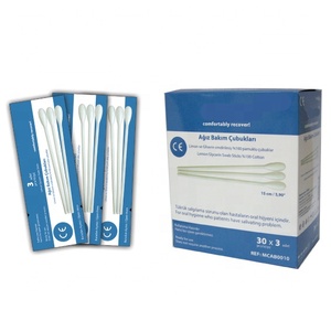Bâtonnets de glycérine au citron, best-seller, pour patients alités, dépendants de leur lit, en soins intensifs, pour l'hygiène buccale et la prévention des infections. - Product Image 3