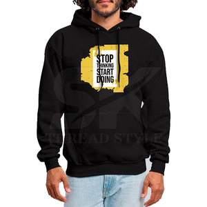 Sudadera de algodón y poliéster para hombre, Sudadera con capucha personalizada, forro polar personalizable, alta calidad, venta al por mayor, sudaderas con capucha para hombre - Product Image 1