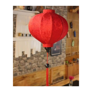 Silk Fabric Lantern with <b>Dragon</b> Phoenix Motif Handmade Bamboo Frame Ideal for Festival & Indoor Decoration Wholesale Supply - Product Image 1