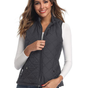 2025 Custom Women's <b>Puffer</b> <b>Jacket</b> Fashionable Vintage Decorated Waterproof Woolen Half Sleeveless <b>Vest</b> Winter Wear for Men/Women - Product Image 6