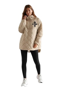 ATLANTIC Nouvelle vente Veste d'hiver 100% polyester de haute qualité respirant imprimé fermeture éclair Veste bouffante Service ODM - Product Image 4