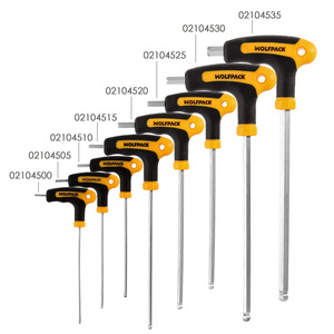 Chiave a brugola con testa sferica a T da 6,0 mm. Con Colgador - Product Image 4