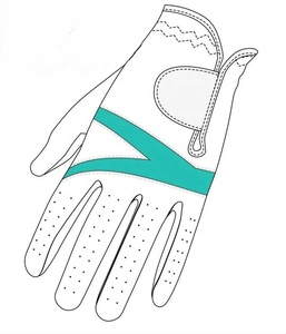 ถุงมือกอล์ฟมือซ้ายแบบพรีเมียมลดราคาพิเศษ ระบายอากาศได้ดี ทำจากหนัง Cabretta แท้ พร้อมโลโก้สั่งทำได้ อุปกรณ์กีฬา OEM - Product Image 6