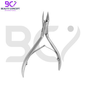 คีมตัดมุมโค้งมนที่มีความแม่นยำในการตัดเล็บที่เท้าเครื่องมือการทำจากสเตนเลสขนาด10ซม. - Product Image 4