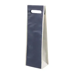 Borsa Personalizzata per Bottiglia in Carta TNT a Forma di Castagna, Gadget Promozionale - Product Image 2