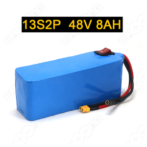 Personalizado de alta calidad Li-ion <span class=keywords><strong>13S</strong></span> <span class=keywords><strong>48V</strong></span> <span class=keywords><strong>18650</strong></span> 21700 celda de batería de litio 13S2P <span class=keywords><strong>48V</strong></span> 8Ah Paquete de batería de energía para Ebike - Product Image 5