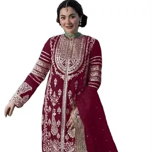 New Arrival Indian Pakistani Wedding Bridal Salwar Suit ethnic ladies party Punjabi stitching available wholesale