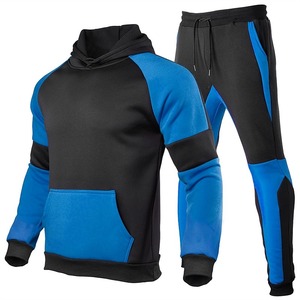 Survêtement en polaire à manches longues de haute qualité pour hommes, ensemble décontracté d'hiver avec logo imprimé, top ventes - Product Image 1