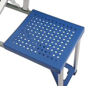 Ensemble table et chaises en plastique 135,5*83*65,5 cm, ensemble de camping et chaises bleues 50 kg - Product Image 6