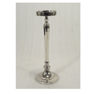 Best Design Silver Shining Polished Aluminium Taper <b>Candle</b> Holder <b>Large</b> for Home Restaurant Hotel <b>Candle</b> Light Dinner Decorative - Product Image 5