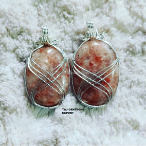 Beau collier en obsidienne noire pendentif en agate ovale enroulé de fil sculpté à la main meilleur design bijoux en pierre de cristal à vendre - Product Image 6