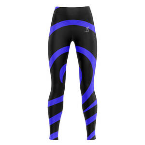 Seamless Breathable Women's Yoga <b>Leggings</b> Elastic Waist Smooth Finish High Waist Print Design Polyester/<b>Nylon</b> Material for - Product Image 2