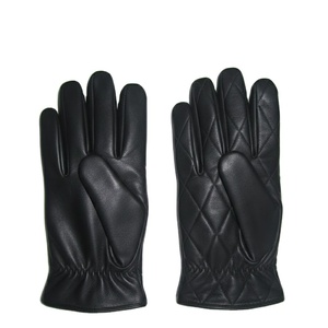 Gants de sport en cuir de mouton véritable, chauds, compatibles écran tactile, pour l'extérieur, printemps-automne, vente en gros - Product Image 3