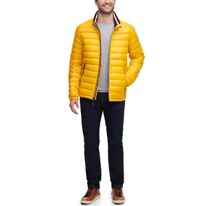 New Trend Breathable Plus Size Men's Jackets Custom Puffer Jacket Quilted <b>Padded</b> Wholesale New Arrival Puffer Jacket - Product Image 3