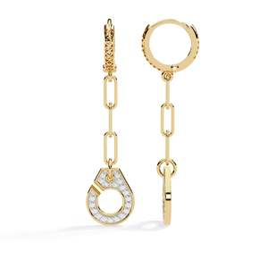 Pendientes de Diamantes Redondos Ethical Elegance de ATYANTA JEWELS - Product Image 1