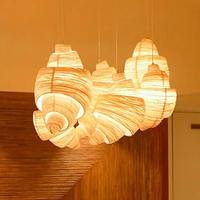Lampe décorative en tissu de style croissant, pour desserts légers