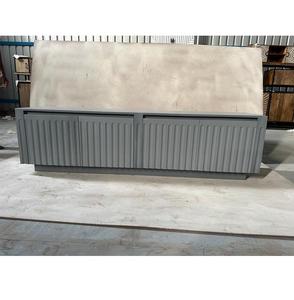 High Quality <b>Wooden</b> TV Cabinet With Barn Doors And Flexible Interior <b>Shelving</b> Featuring Cable Ports Ideal For Living Room Setups - Product Image 1