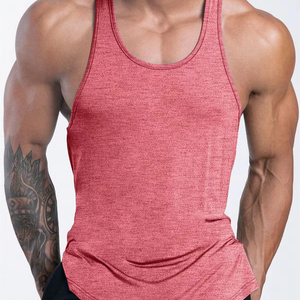 Débardeur de fitness à séchage rapide pour hommes, gilet sans manches pour l'entraînement, sport décontracté - Product Image 1