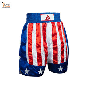 Short de kickboxing et de boxe avec taille réglable pour un confort maximal pendant les mouvements actifs - Product Image 2