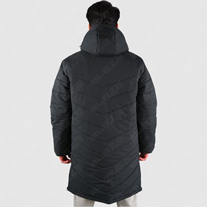 Cortavientos Largo Personalizado |   Chaqueta Impermeable y Transpirable de Tejido Softshell Resistente con Cierre Frontal |   Invierno Profesional - Product Image 4
