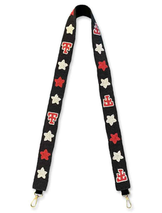 Modern Style Handmade High-quality Embroidered Beaded Strap <b>Belt</b> for Bag Making Team Colors Gameday <b>Belts</b> Purse Straps - Product Image 6