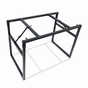 Industrial Style <b>Folding</b> Metal Legs for 100x60x75cm <b>Tables</b> CHB68049 Coffee & <b>Dining</b> Furniture for <b>Chairs</b> & Kitchen Use - Product Image 1