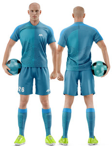 ชุดฟุตบอลโพลีเอสเตอร์คุณภาพสูงพร้อมโลโก้ที่กำหนดเอง MOQ ต่ำพิมพ์ซับลิเมชันเสื้อทีมเสื้อวอร์มเสื้อฟุตบอล - Product Image 1