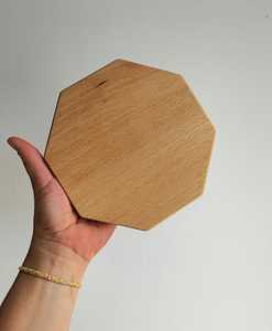 Cendrier classique en bois massif |   Cendrier artisanal avec finition polie |   Cendrier écologique réutilisable - Product Image 5