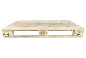 Epal 80x120cm Hai mặt Euro Pallet 4 chiều nhập cảnh tái chế vật liệu gỗ thông để vận chuyển kho lưu trữ hậu cần - Product Image 5