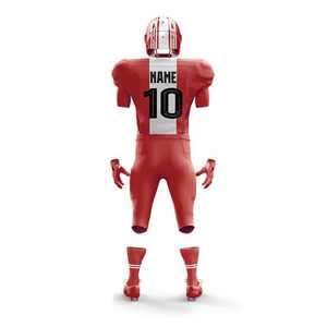 Equipo personalizado de los hombres de fútbol Uniforme Nuevo Diseño de fútbol americano Uniforme de fútbol americano Jersey - Product Image 2