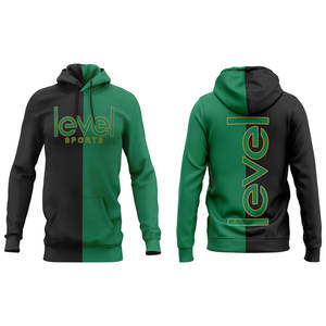 Sweat-shirt à capuche décontracté pour homme en polyester/coton avec poche kangourou, imprimé personnalisé, streetwear écologique pour l'automne - Product Image 1