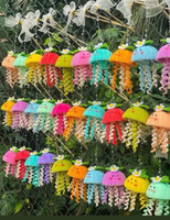 Vente en gros de lanterne à tête de dragon faite à la main pour festival, décoration suspendue, fournisseur de fil enroulé en velours du Vietnam