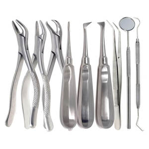 Dernier design, haute qualité, ensemble d'instruments chirurgicaux dentaires manuels en acier inoxydable, rétracteurs, élévateurs, logo personnalisé, extraction - Product Image 1