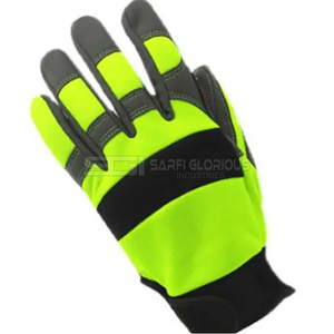Guantes de Trabajo de Cuero Dividido de Alta Resistencia, Protección Industrial para las Manos, Guantes de Construcción para Trabajadores - Product Image 6