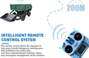 Camión Volquete de Control Remoto de Alta Resistencia, <span class=keywords><strong>Plataforma</strong></span> de <span class=keywords><strong>Transporte</strong></span> Eléctrica Autodescargable para Logística de Construcción Agrícola - Product Image 5