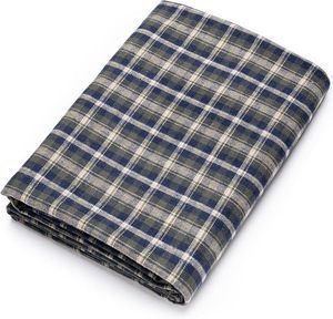 60 pouces 100% tissé imprimé coton tissu 180gsm cardé fil Tartan Plaid motif écossais motif traditionnel rideaux" - Product Image 1