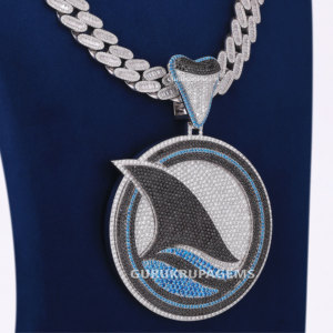 Colgante de Cadena con Diseño Náutico de Velero, Plata de Ley 925 de Lujo, Cultivado en Laboratorio, Aspecto de Diamante de Alto Brillo, Joyería de Regalo - Product Image 3