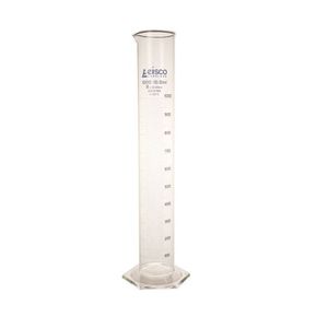 Cylindre gradué 1000 ml - Cylindre de mesure en verre borosilicate avec pied en verre - Product Image 1