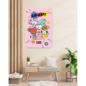 Affiche murale BT21 Let's Do It! - Product Image 2